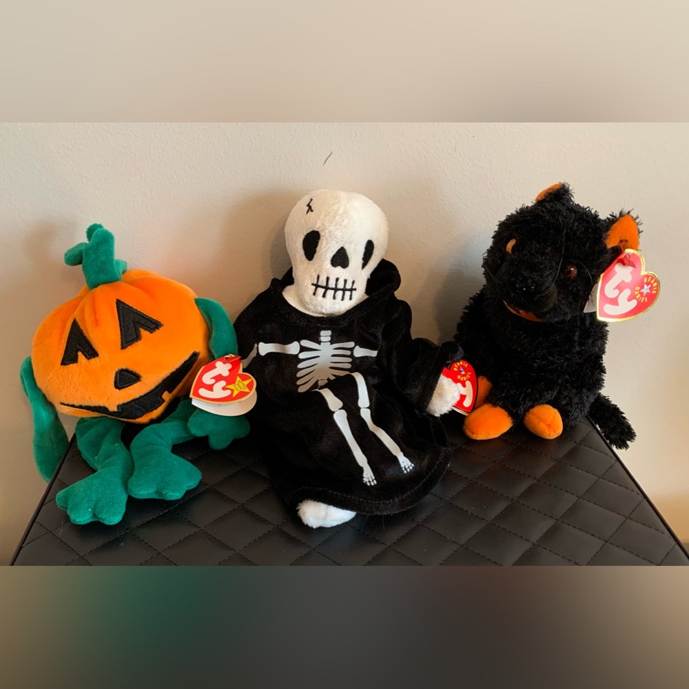 3 Beanie Babies